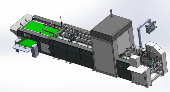 Fs-καρχαρίας-500 με τη δίδυμη μηχανή εκτύπωσης χαρτοκιβωτίων συστημάτων FMCG απόρριψης